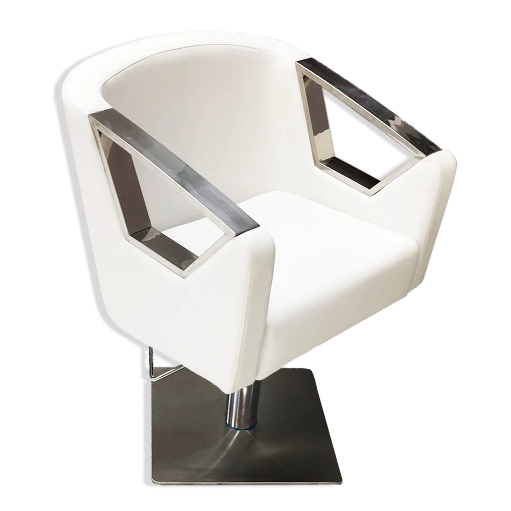 

Modern Beauty Cheap White Hair Salon Barber Chair On Sale PE-144