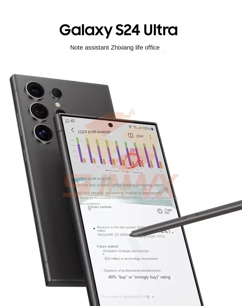 Premium Touch Stylus with Bluetooth and Air Command Functionality