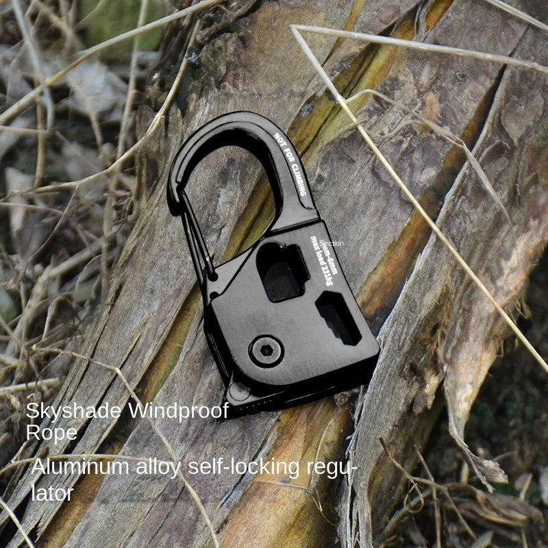 Camping Tent Accessories Camping Tent Fasteners Tent Rope Tightener Camping Rope Buckle Camping Cord Buckles Tent Automatic Tightening Buckle