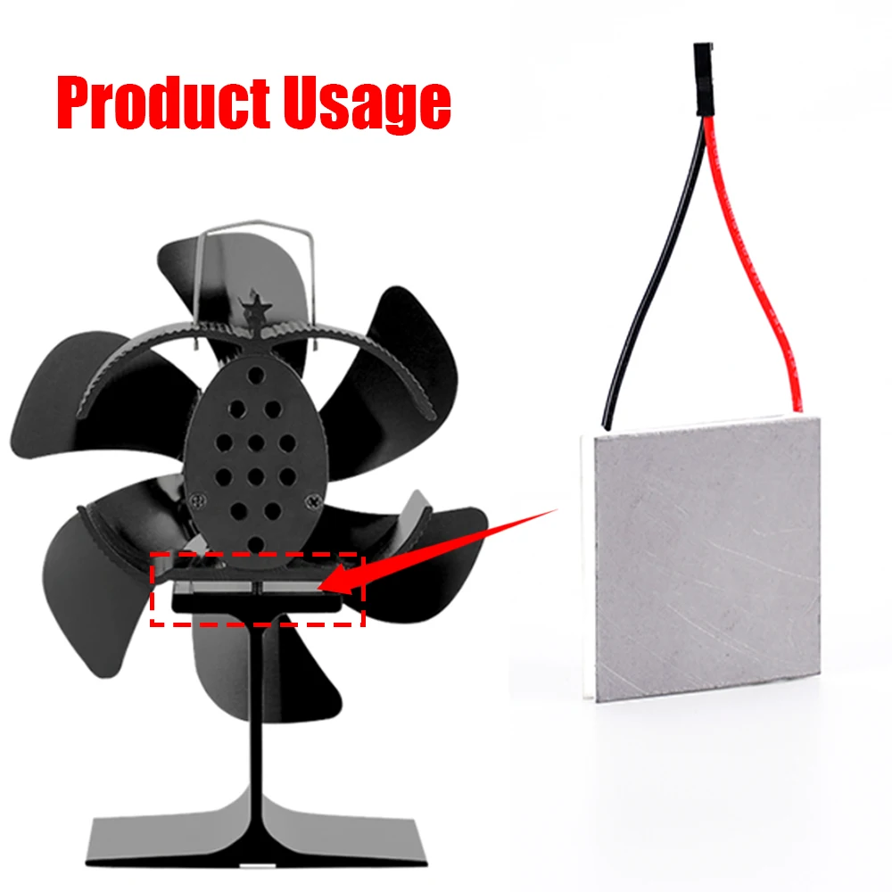 1Pcs Fireplace Fan Replacement Motor Stove Fan General Accessories Electric Power Motor Barbecue Oven Generator Chip