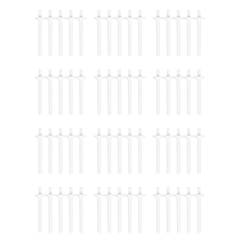 180Pcs Nose Wax Stick Applicator Spatulas Plastic Nose Waxing Strips Clean Eyebrows Hair Removal-A70Z