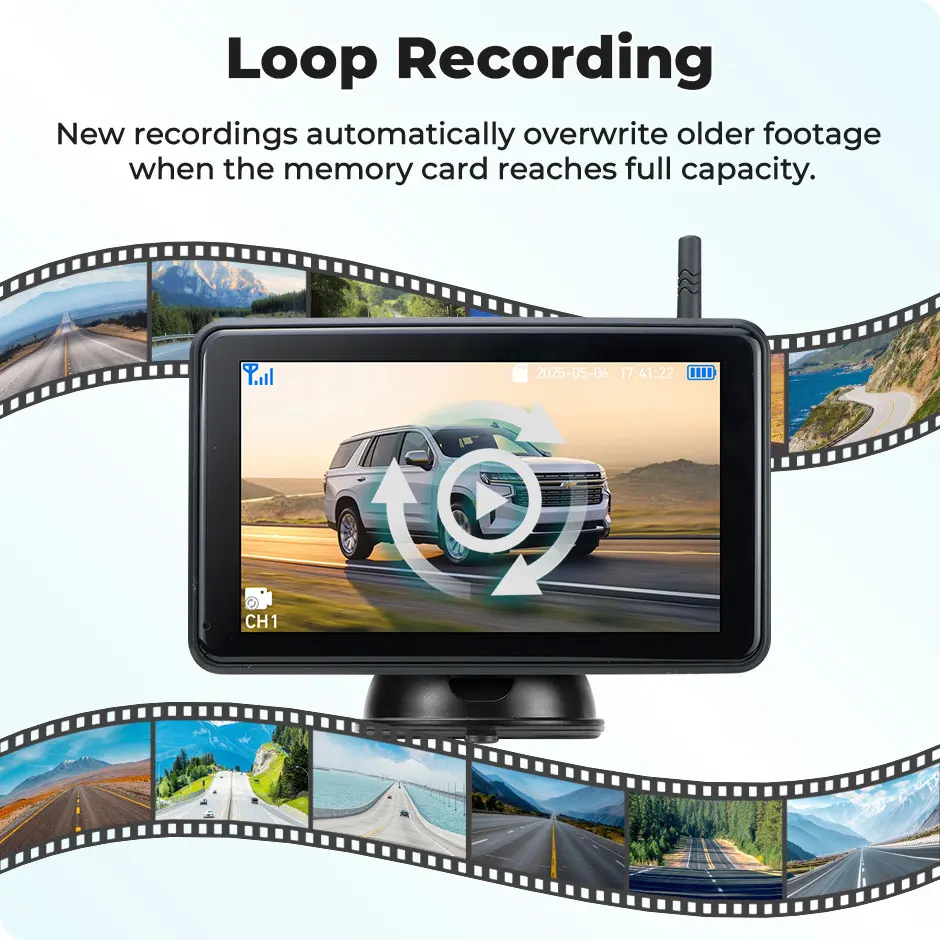 front installation example