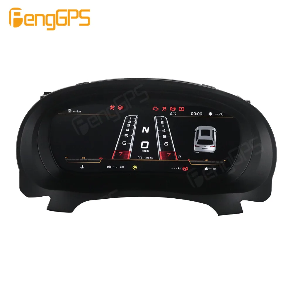 Für volkswagen vw golf 6 r gti golf mk6 2012-2015 auto lcd armaturen brett digitales cluster virtuelles cockpit instrument tachometer