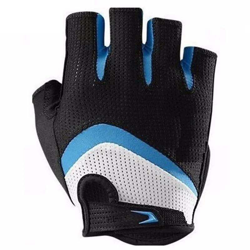 Classic Red Black short finger road bike riding protective gloves breathable GEL pad RBX MTB gloves RED WHITE Cycling Gloves 3