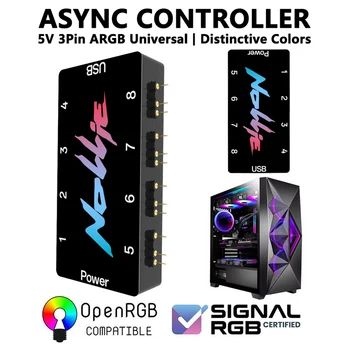 5V 3-Pin ARGB Controller Hub 1