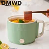 Electric Cooking Pot Multifunction Rice Cooker Mini Portable 1.6L Instant Noodles Fast Food Pot Porridge Soup Hot Pot Frying Pan 2