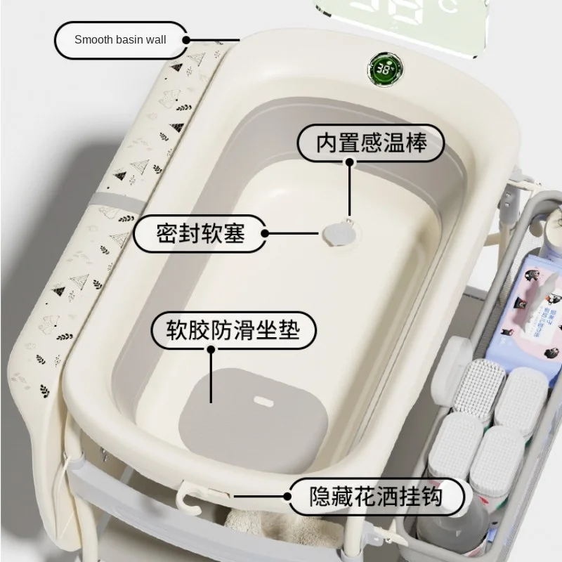 용 다기능 체인지 테이블, 모바일 용 침대, 워시 및 체인지 통합 마사지 케어 테이블,  기저귀 테이블
