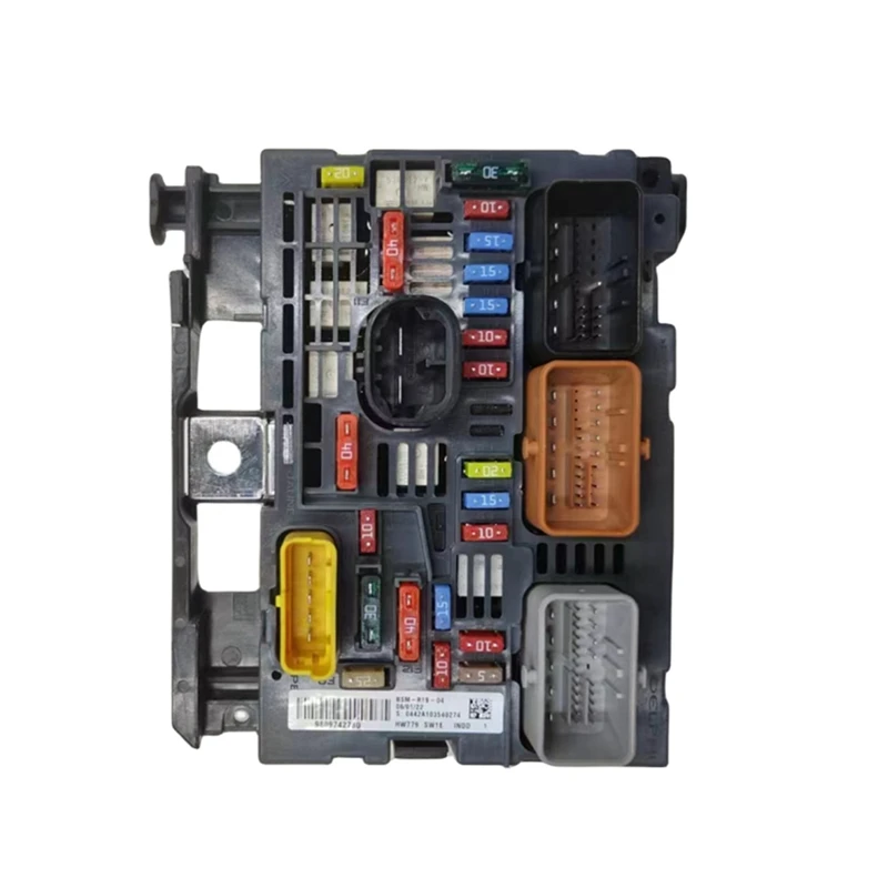 1 PCS 9809742780 9664705980 9675877980 Fuse Box Assembly BSM R02=R19 Black Plastic For Peugeot 3008 407 Citroen C5 C4 PICCASO