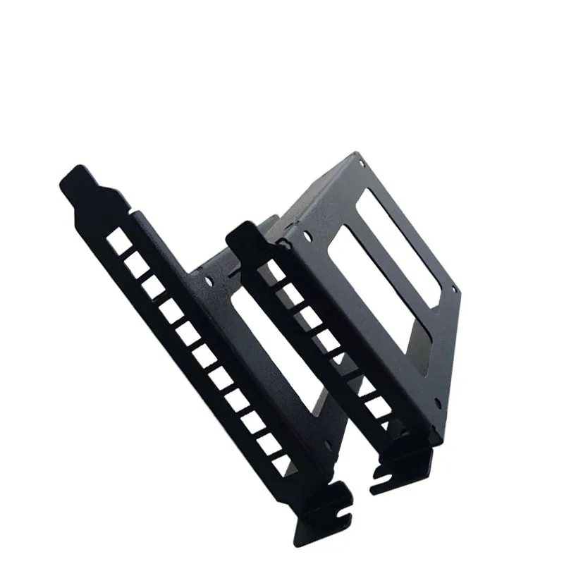 Computer Host PCI Expansion Card Slot Rack Hard Disk Bracket SSD Solid State Drive Chassis Mounting