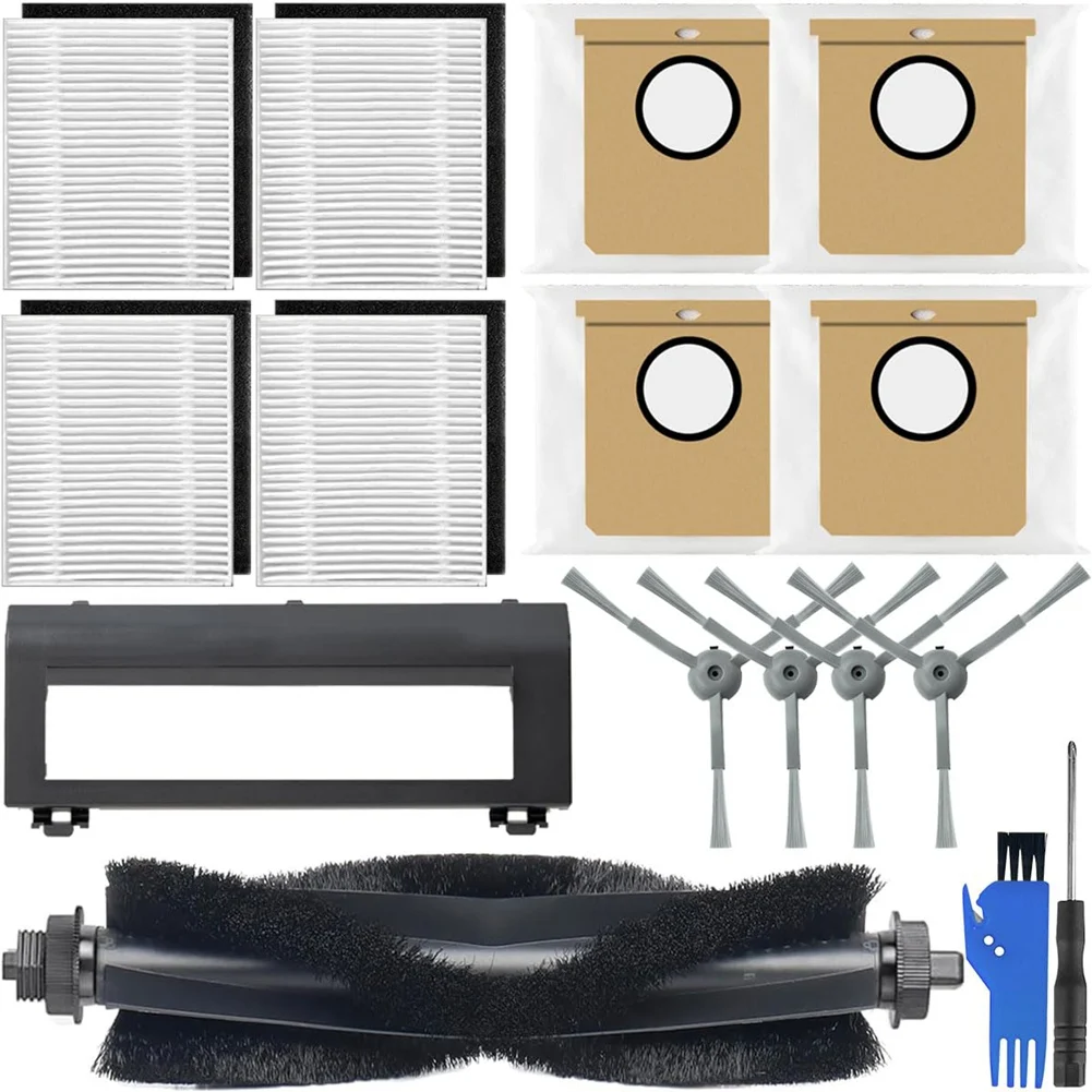 A98I-Accessory For Eufy L60 Replacement Parts For Eufy Clean L60 Main Brush Filters Dust Bags