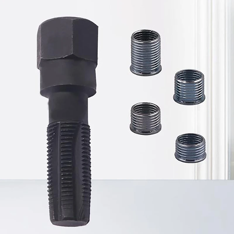 Набор для ремонта свечей зажигания 14 мм Автомобильный фотоинструмент для ремонта Свеча зажигания Комплект для замены свечи зажигания M14 x 1,25 Набор для ремонта свечей зажигания 14 мм Автомобильный фотоинструмент для ремонта Свеча зажигания Комплект для замены свечи зажигания M14 x 1,25