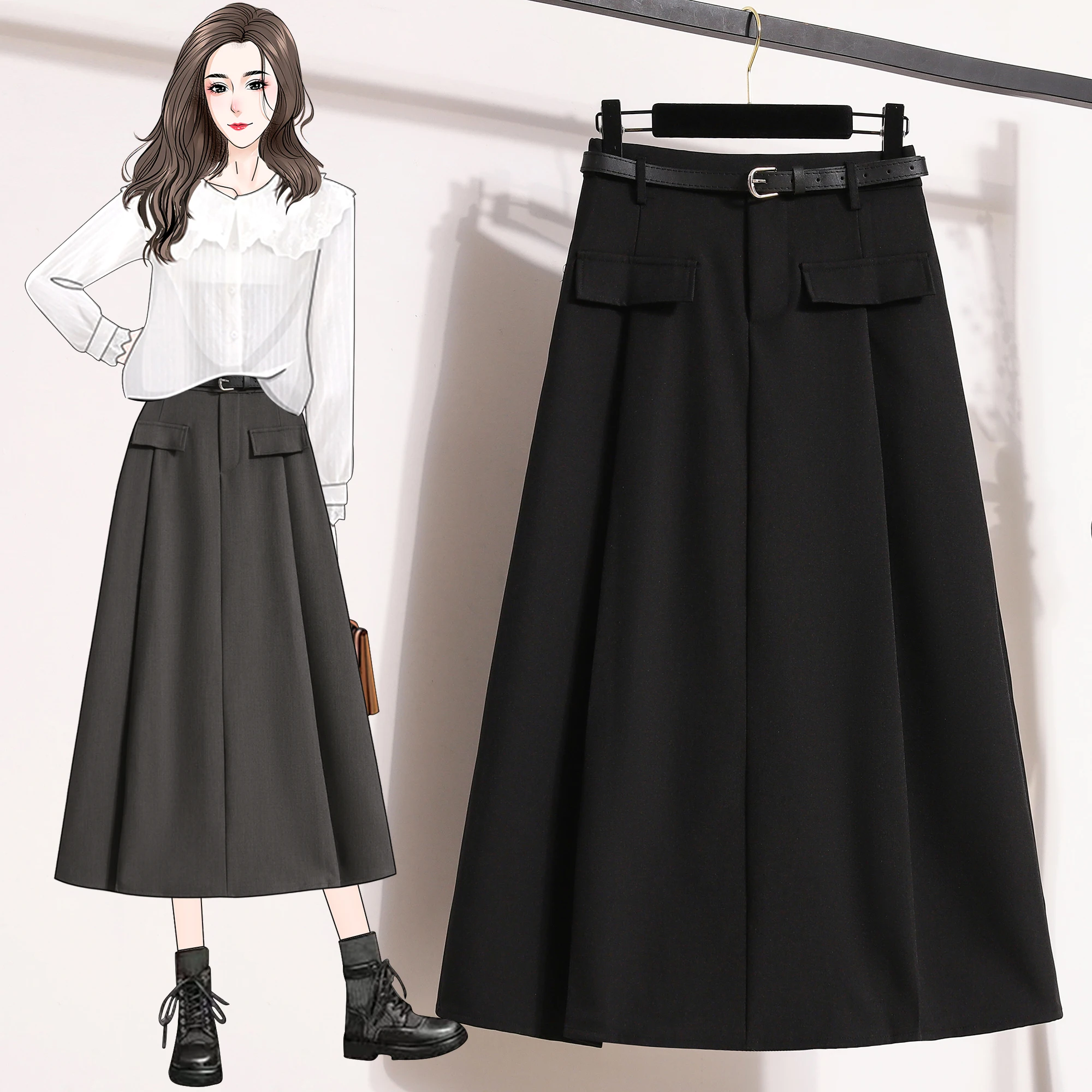 Black without belt