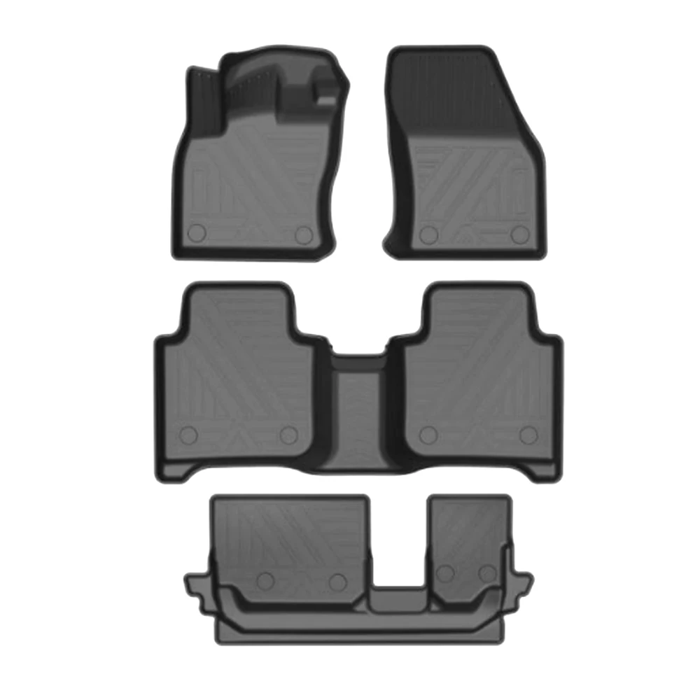 Poggiapiedi Speciale Completamente Circondato Per Skoda Kodiaq 2017-2023 Impermeabile Antiscivolo 7 Posti Tappetino Accessori Modificati In Tpe