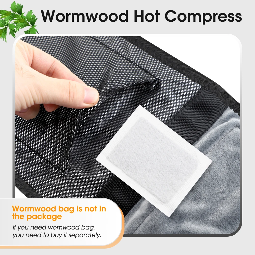 Heatable Lumbar Support Massager Waist Belt Comfortable Back Office Workers Home Use Health Care Waist Massage