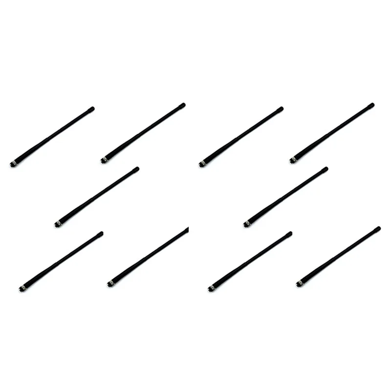 10X Cb-01 27Mhz Antenna Telescopica Bnc Per Cobra Midland Xerox Maxon President Anytone Palmare/Portatile Radio Cb Walkie Talkie