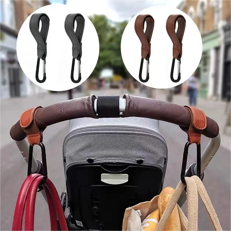 

1-2pcs Baby Hanger Baby Bag Stroller Hooks Pram Rotate 360 Degree Baby Car Accessories Stroller Organizer Stroller Accessories