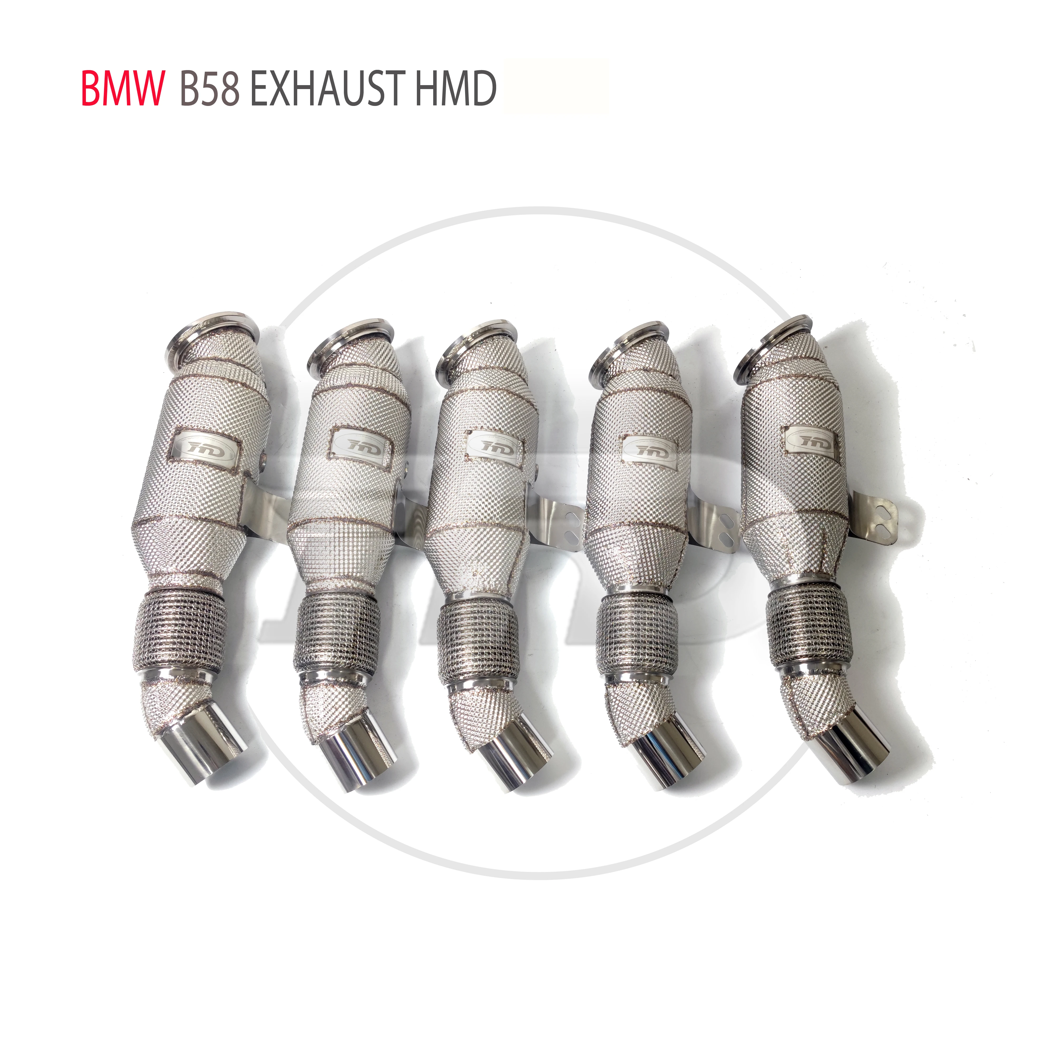 

HMD Exhaust System High Flow Performance Downpipe for BMW Z4 B58 Engine 3.0T 2019+ Car Accessories With Cat Headers