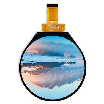 Modulo di visualizzazione schermo rotondo TFT da 3,4 pollici 800 * 800 IPS Angolo di visione completo HD LCD Interfaccia MIPI Driver JD9365 30PIN