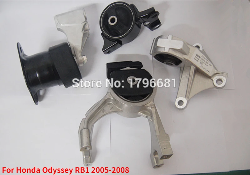 Capqx 4pcs/set High Quality Car Engine Mount For 2005 2008 Honda Odyssey Rb1 Transmission Mount