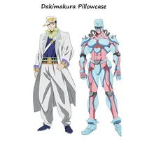 

Anime JOJO Figure Custom Dakimakura Pillowcase Kujo Jotaro Kakyoin Noriaki Cosplay Body Pillow Long Bedding Pillow Cushion Gift