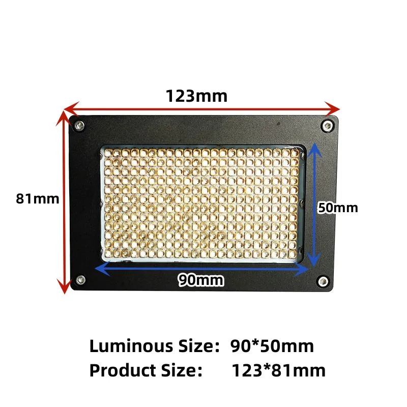 500-600W UV curing machine 395nm UV LED Curing Lamp uv ligth for Specialized for inkjet printers