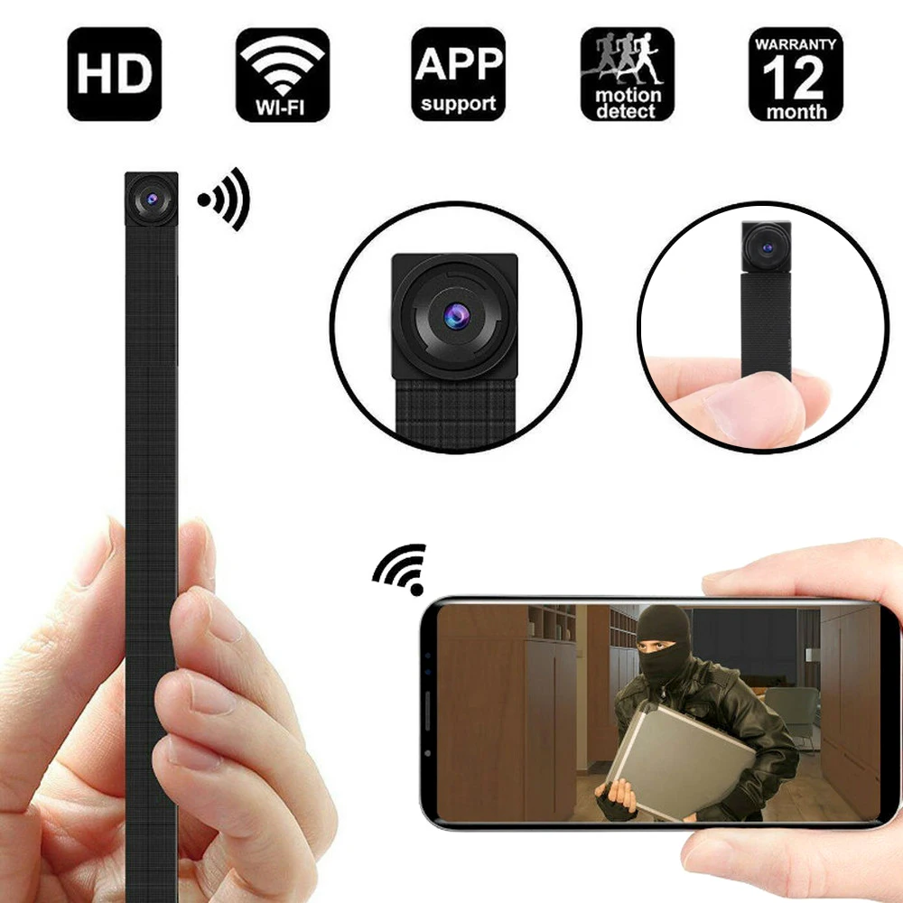 Description Picture 2 of item4K DIY Mini Wifi Camera P2P Remote Control Wireless Camera Real-time Home Security Motion Detection Video Surveillance Camcorder