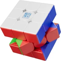 Meilong 3x3 Speed Cube MOYU RS3M Magnetic Version Puzzle Cube Adjustable Elasticity for Smoothly Turning Fast Cube Toys 1