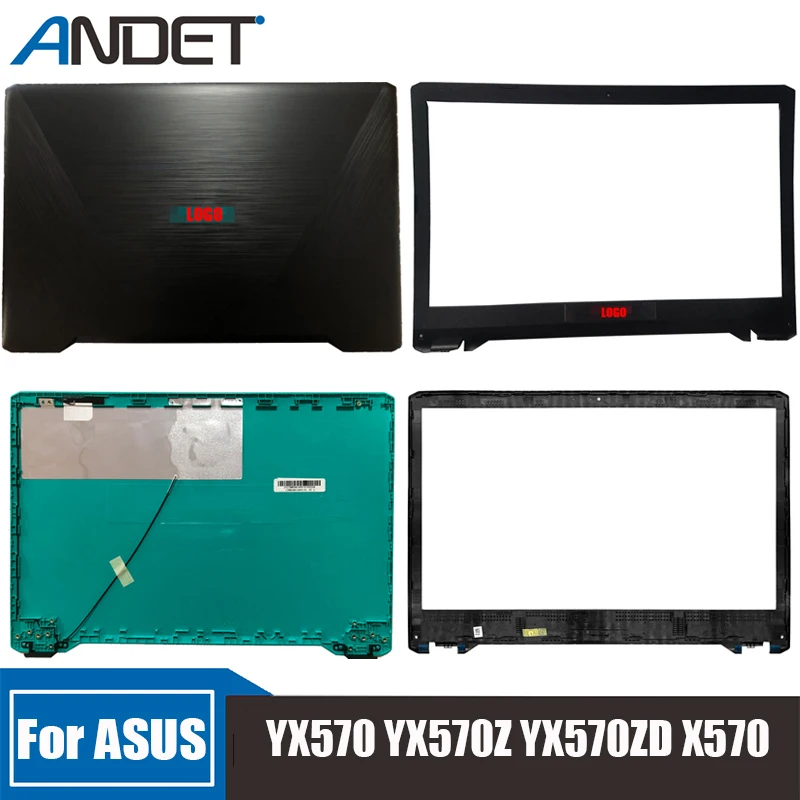 

New For ASUS YX570 YX570Z YX570ZD X570 Red Blue Lcd Back Cover Top Case Rear Lid Front Bezel Frame Cover Laptop Accessories