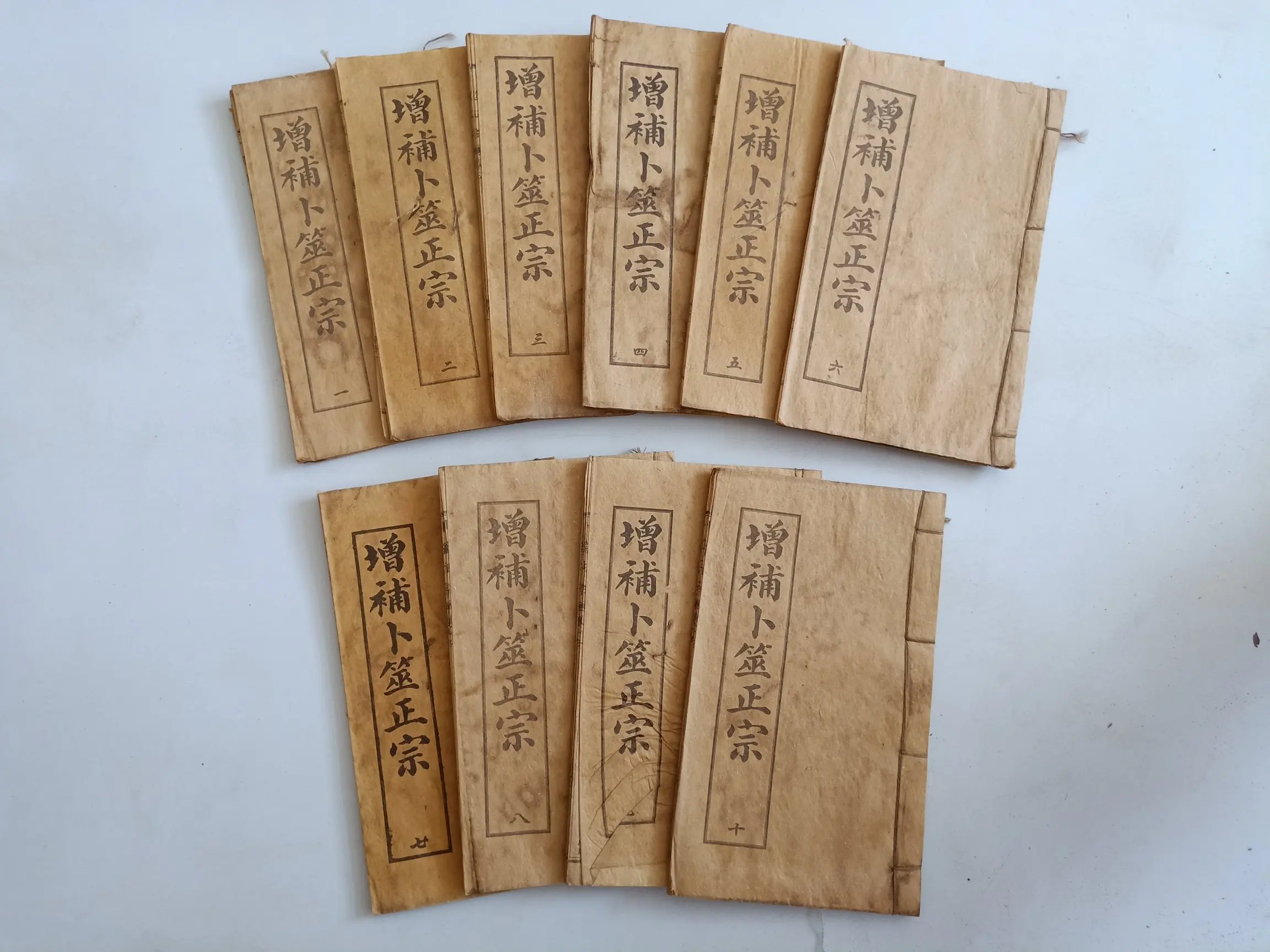 

Supplementary Divination Authentic Antique Thread Binding Manuscript