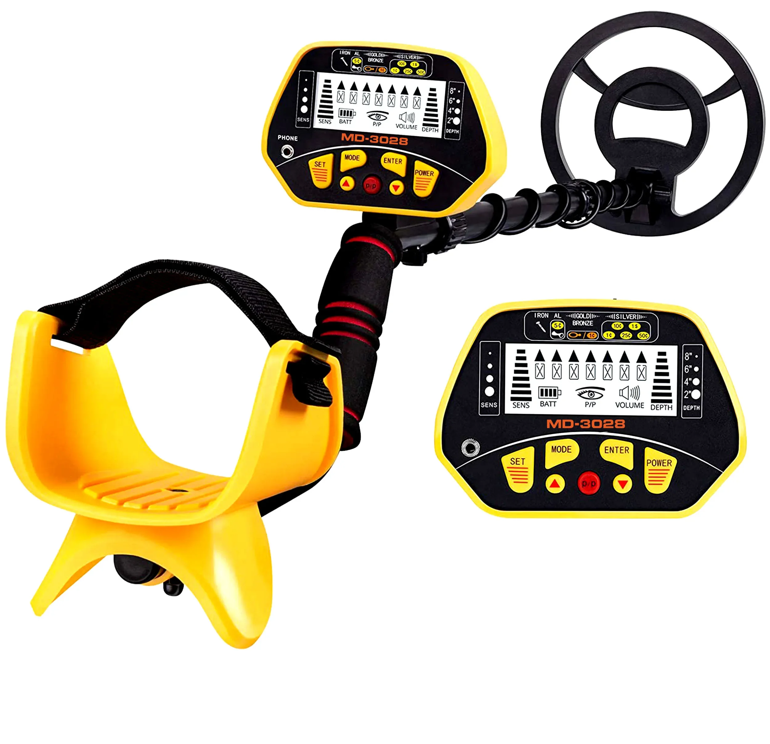 

Tianxun Produce MD-3028 ROHS Gold Metal Detector For Gold Hunting