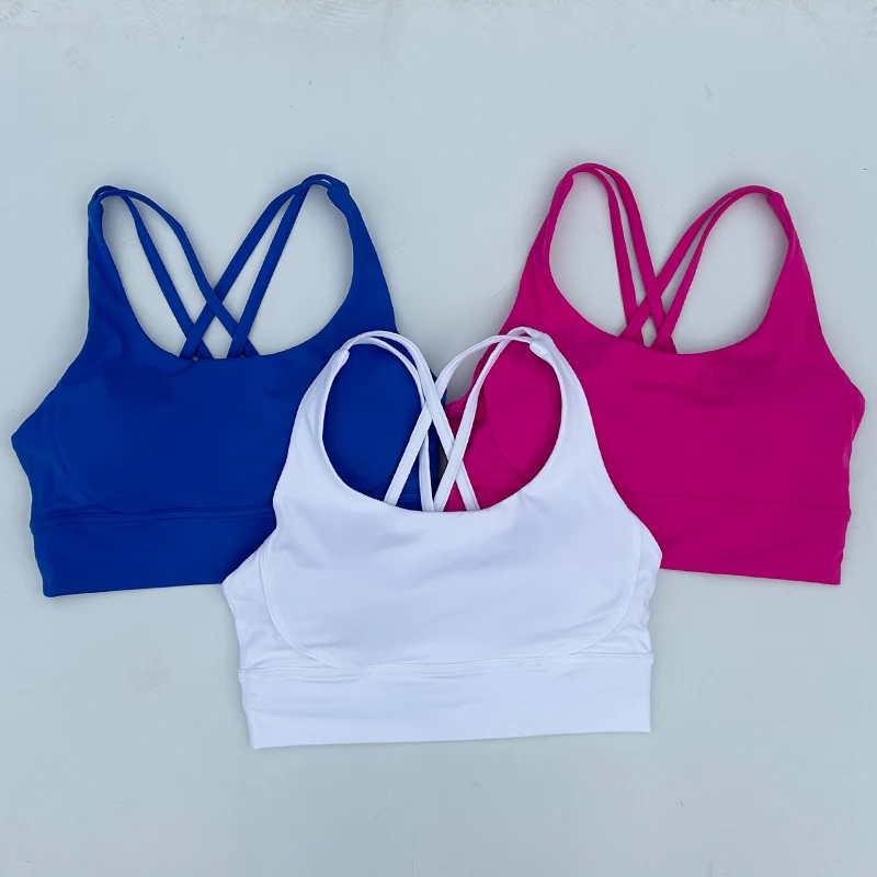 حمالات صدر رياضية جيدة التهوية للنساء ، سترة يوغا...