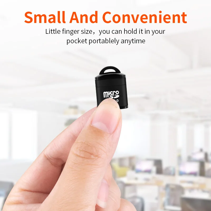Card reader Mini High speed USB 2.0 TF Micro SD memory card adapter for computer desktop laptop notebooks