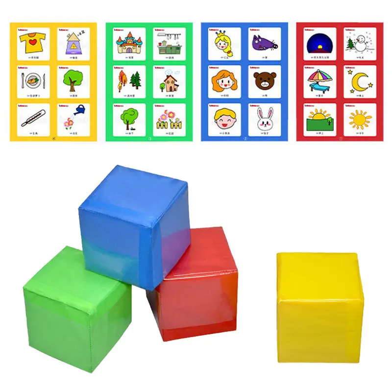 Soft Dice Storytelling Montessori Toys for Kids