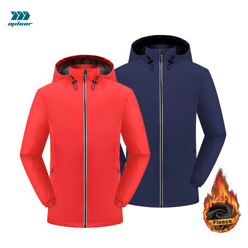 Unisex Hiking Jackets Waterproof Windproof Windbreaker Trekking Hunting