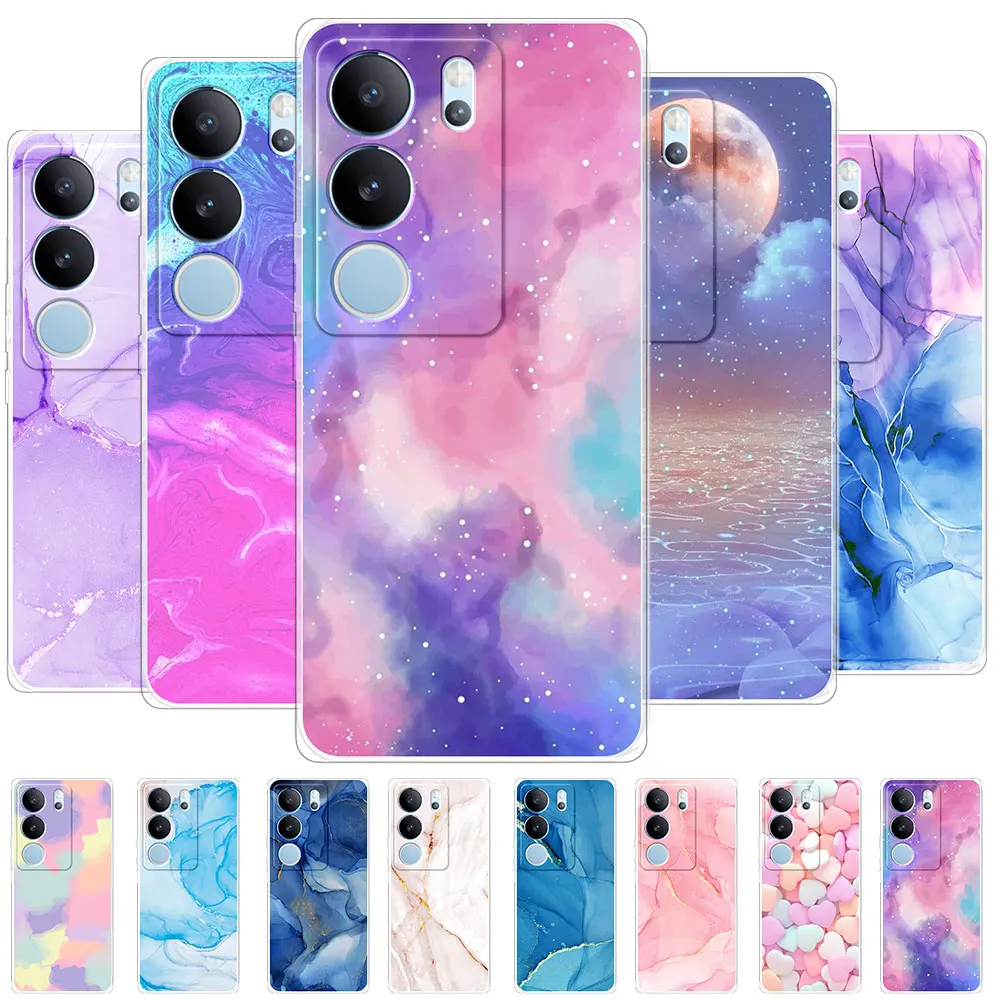 Per Vivo V29 Pro V29E Custodia Morbida In Silicone Tpu Trasparente Per Vivo V27 Pro V27E Vivo Y200 Coque Per Vivo S16 Pro S16E Fundas