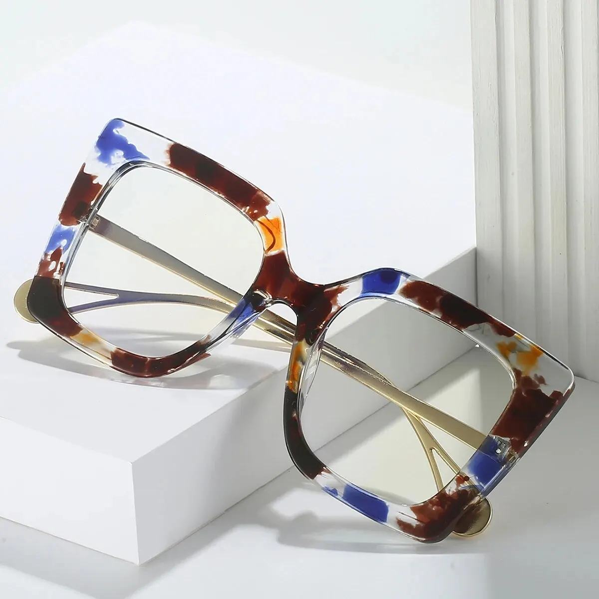 Women Oversized Square Cat Eye Glasses: 고품질 빈티지 안경을 저렴한 가격에
