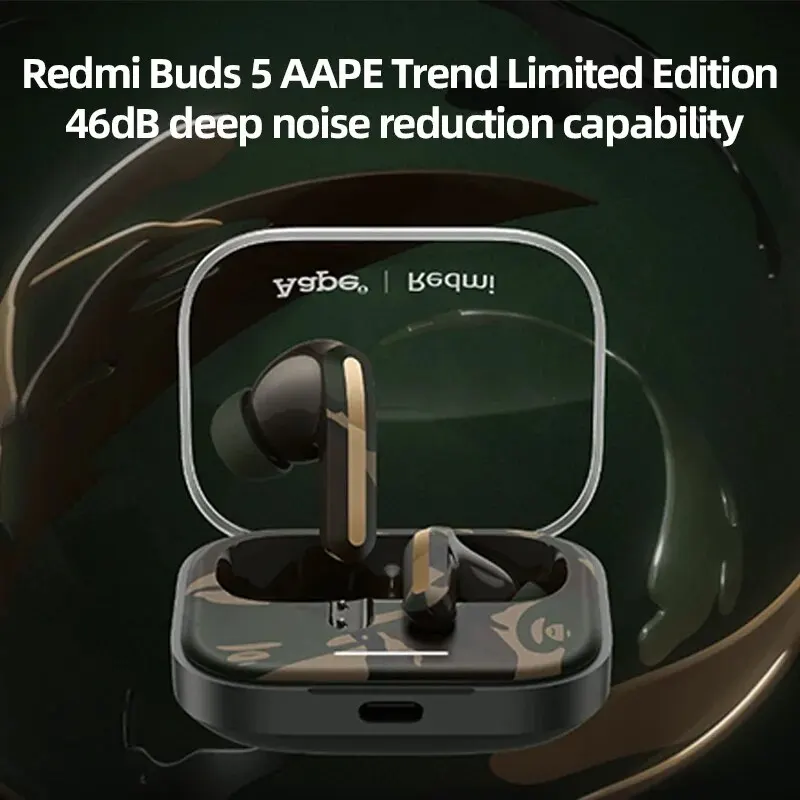 Redmi Buds 5 AAPE限定版Bluetoothイヤホン Redmi Buds 5 AAPE Limited Edition