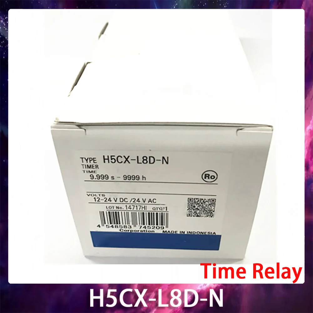 

Новое реле времени H5CX-L8D-N 12-24 В постоянного тока/В переменного тока, прекрасно работает, быстрая доставка, высокое качество