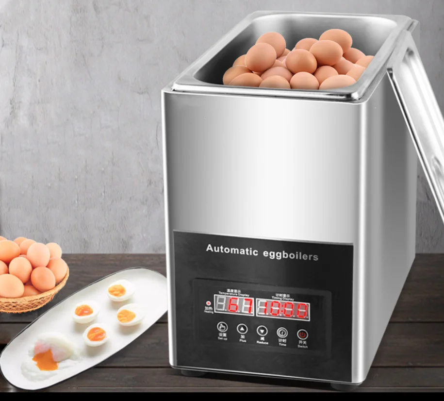 Commercial Electric Automatic egg boilers hot spring boiled egg machine Egg cooker warm water boiling machine With 50pcs