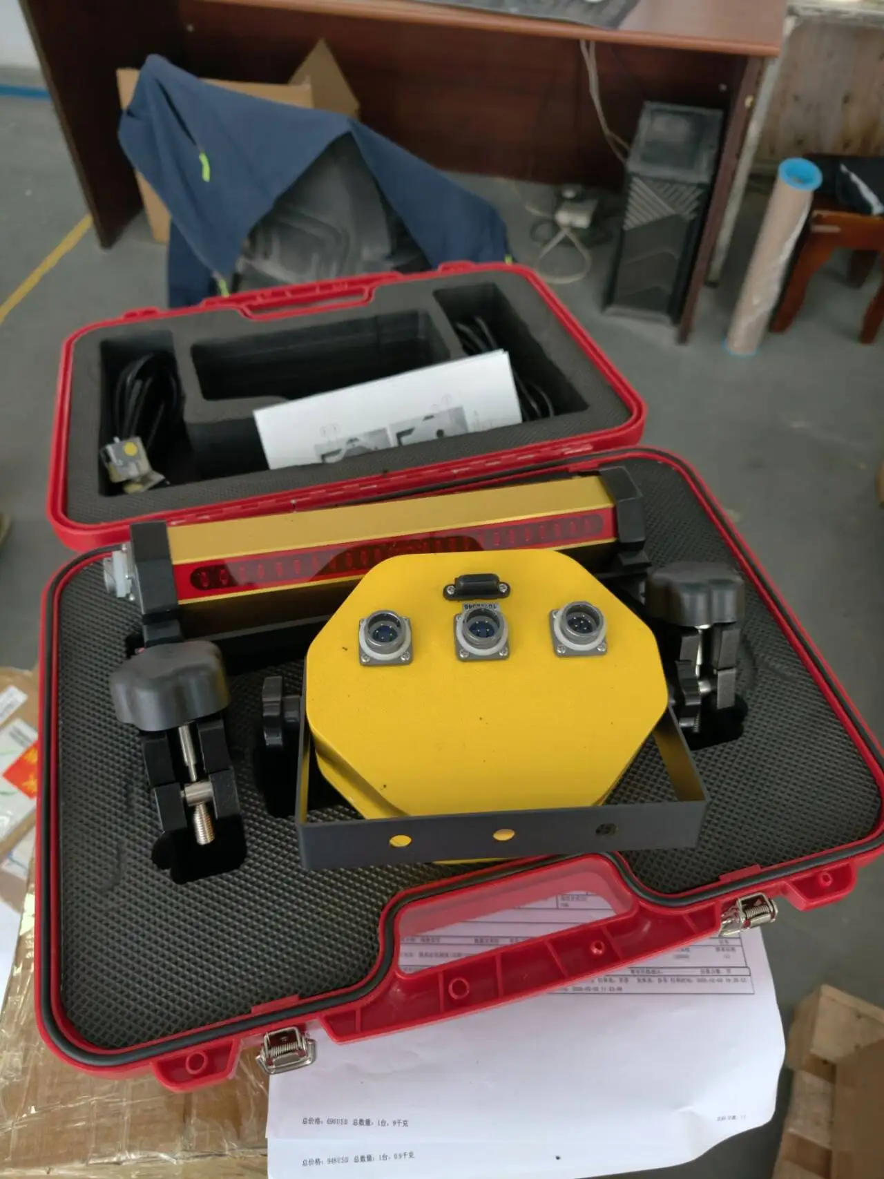 Heipoe YD998-H2 red beam Rotating laser receiver & controller High precision rot