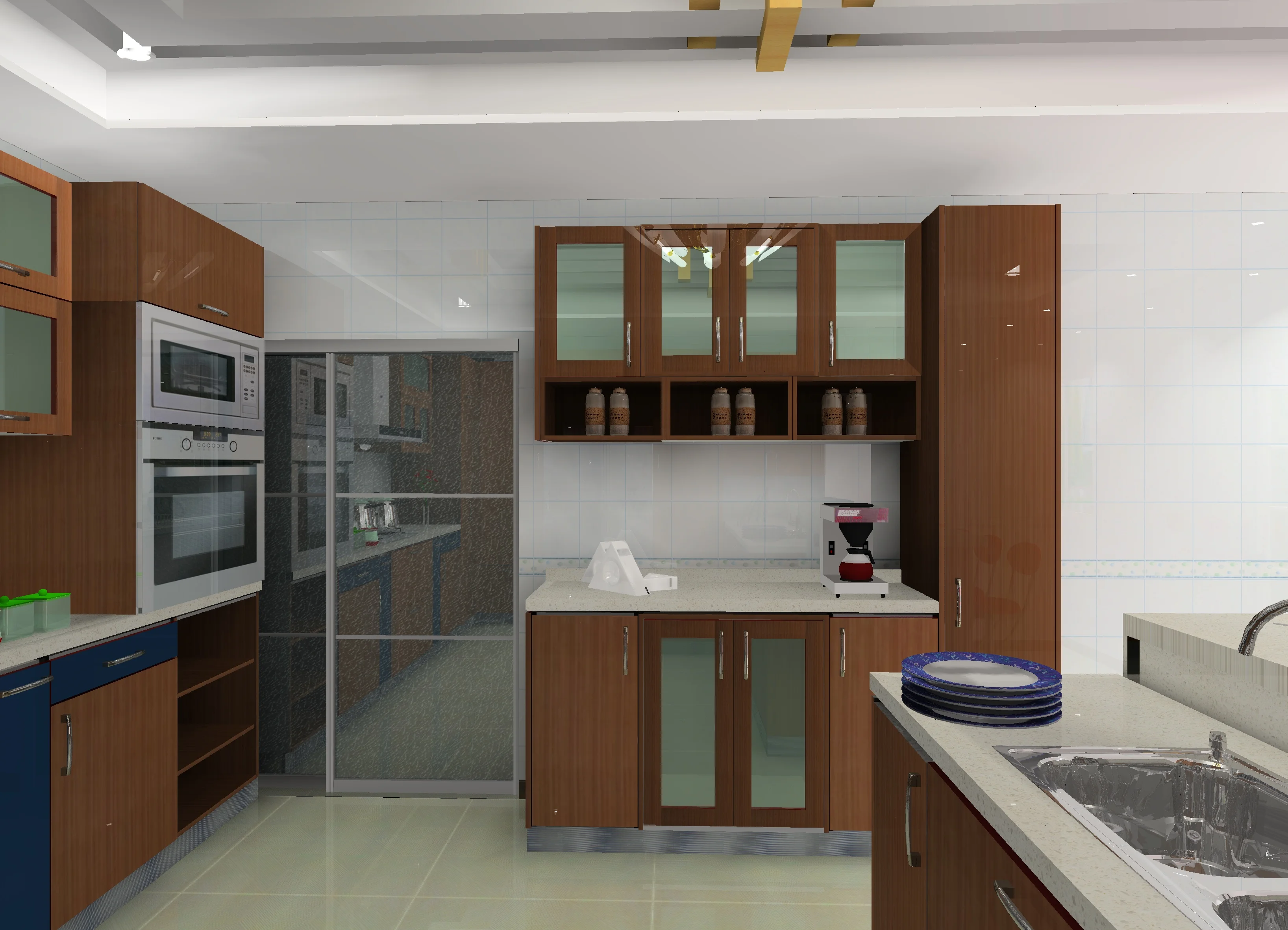 American Oak Kitchen