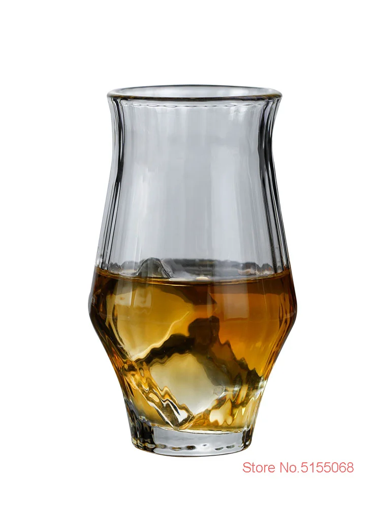 Whiskey Cup Music Japanese Style Wire Wine Glass Tulip Cognac Brandy Copita Nosing Sake Wineglass Chamvin Design Work YAMAZAKURA