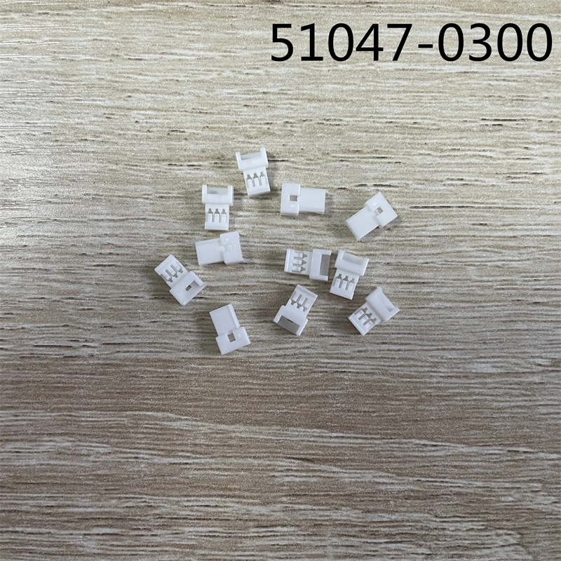 10pcs original new Connector 51047-0300 510470300 rubber shell 3P