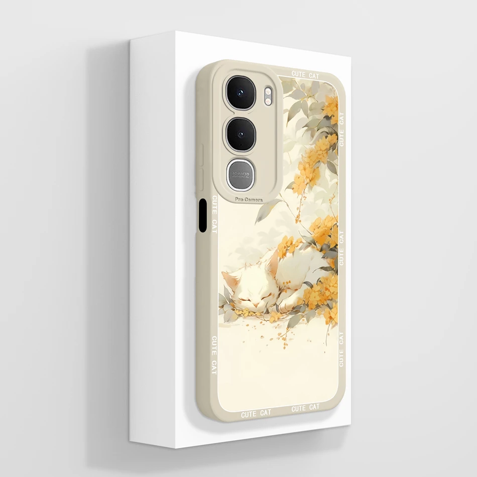 Simple Design Soft Silicone Shockproof Phone Case