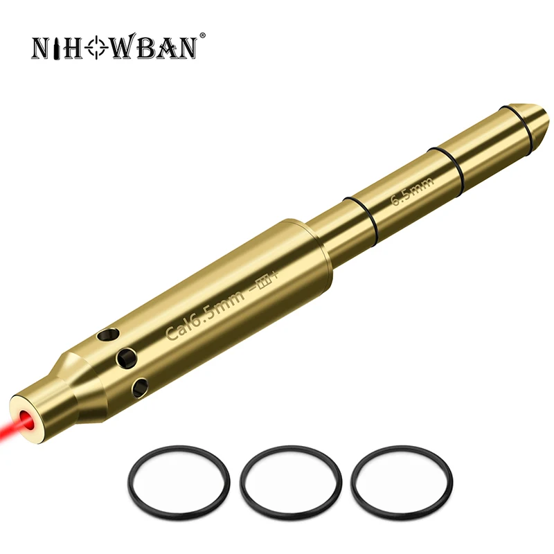 

Тактический Лазерный коллиматор с красной точкой Диаметром 6,5 мм, латунный коллиматор с пулей для снайперской винтовки, страйкбола, стрельбы, прицела, обучения
