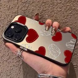 Silver Love Heart Pattern Silicone Bumper Phone Case for Smart 8 Pro (BK - CYK0245)