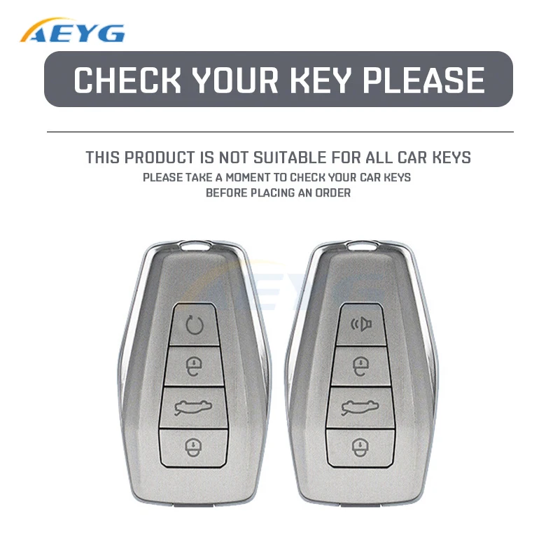 Geely Emgrand X7 EX7 Coolray 2019 2020 Atlas Boyue NL3 GT GC9 Borui Keyless Key Shell Fob 용 TPU 자동차 키 케이스 커버 셸 Fob