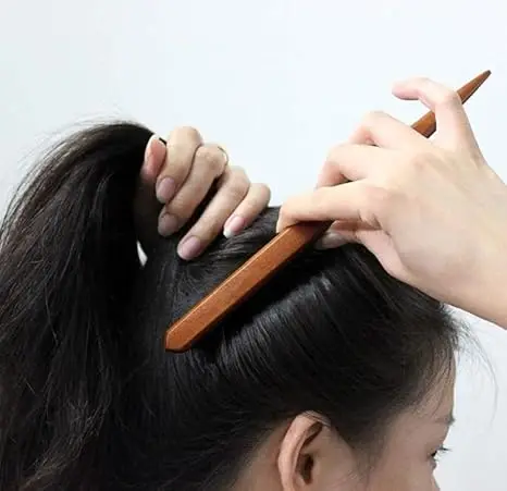 2/3개입 브리슬 좁은 이빨 빗&남성용 곱슬머리 브리슬 브러시 수염 스타일링 도구 레오파드 프린트 뾰족 꼬리 빗