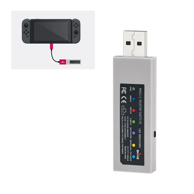 Mayflash MAGIC-NS コントローラー アダプタ ワイヤレス Switch Neogeo Mini PS3 &amp; PC 用 [日本正規品] 楽天市場】Mayflash MAGIC-NS コントローラー アダプタ