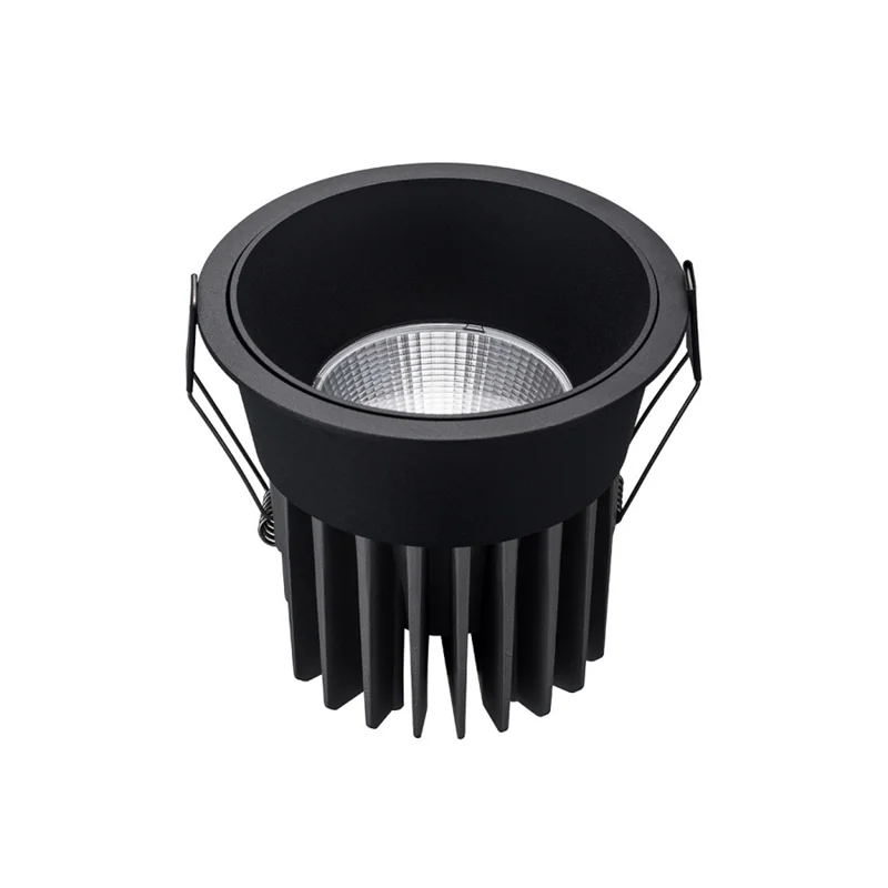 thumbnail image 1 of Lámpara empotrada de techo con luz LED regulable, foco de aluminio COB, 5 W, 7 W, 10 W, 12 W, 15 W, 18 W, 20 W, 24 W, CA 110 V, 220 V, para el hogar, la oficina y la tienda, 1 of 5